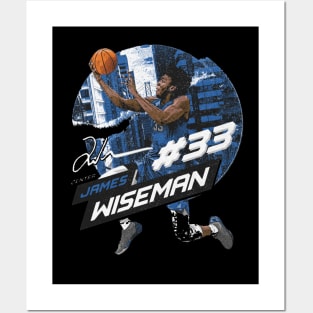 James Wiseman Golden State City Emblem Posters and Art